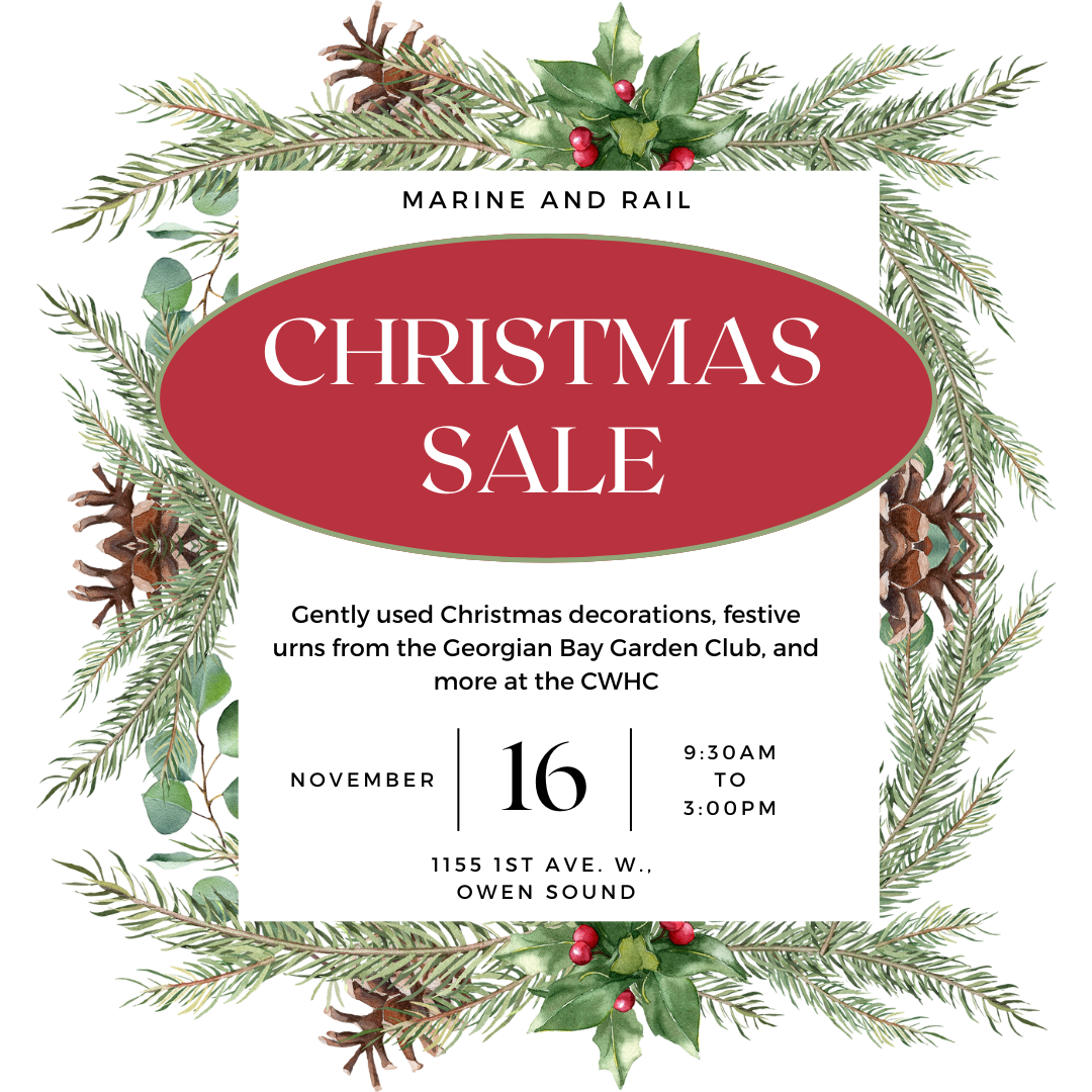 Event image Marine & Rail Museum Christmas Sale